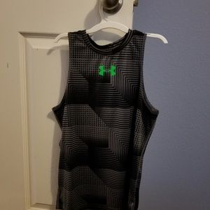 Under Armor youth sleeveless shirt.